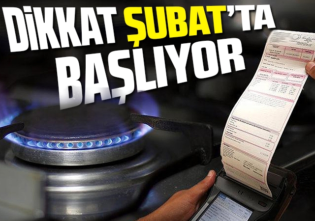 Doğalgaz faturası desteği Şubat’ta başlıyor! Kimler alabilecek? İşte detaylar…