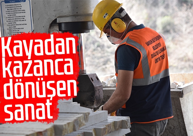 Kayadan kazanca dönüşen sanat