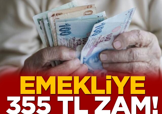 Emekliye 355 TL zam! İntibak yasası bekleniyor!