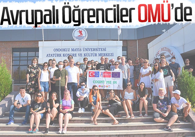 Avrupalı Öğrenciler OMÜ’de