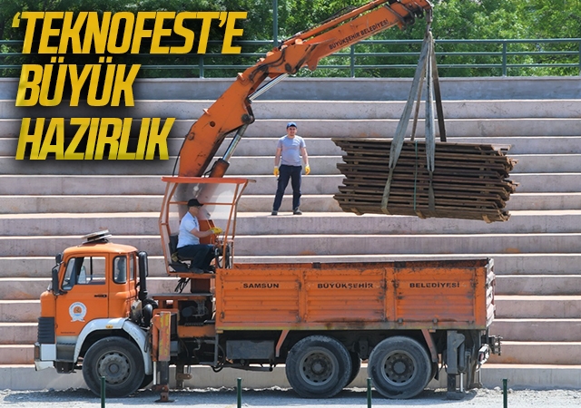 Samsun'da ‘TEKNOFEST’e büyük hazırlık